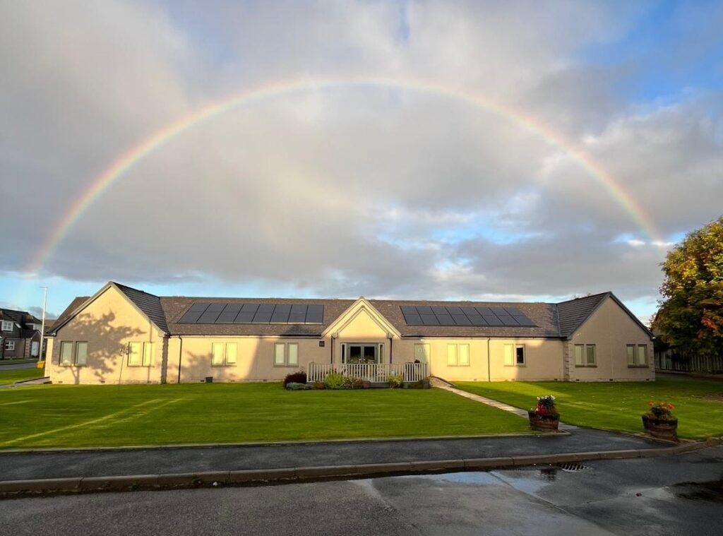 Rainbow over Drumdarroch