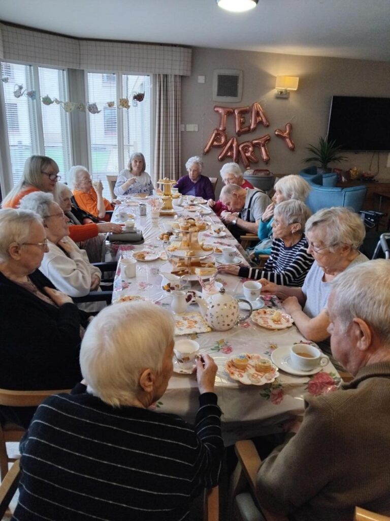 Vintage tea party