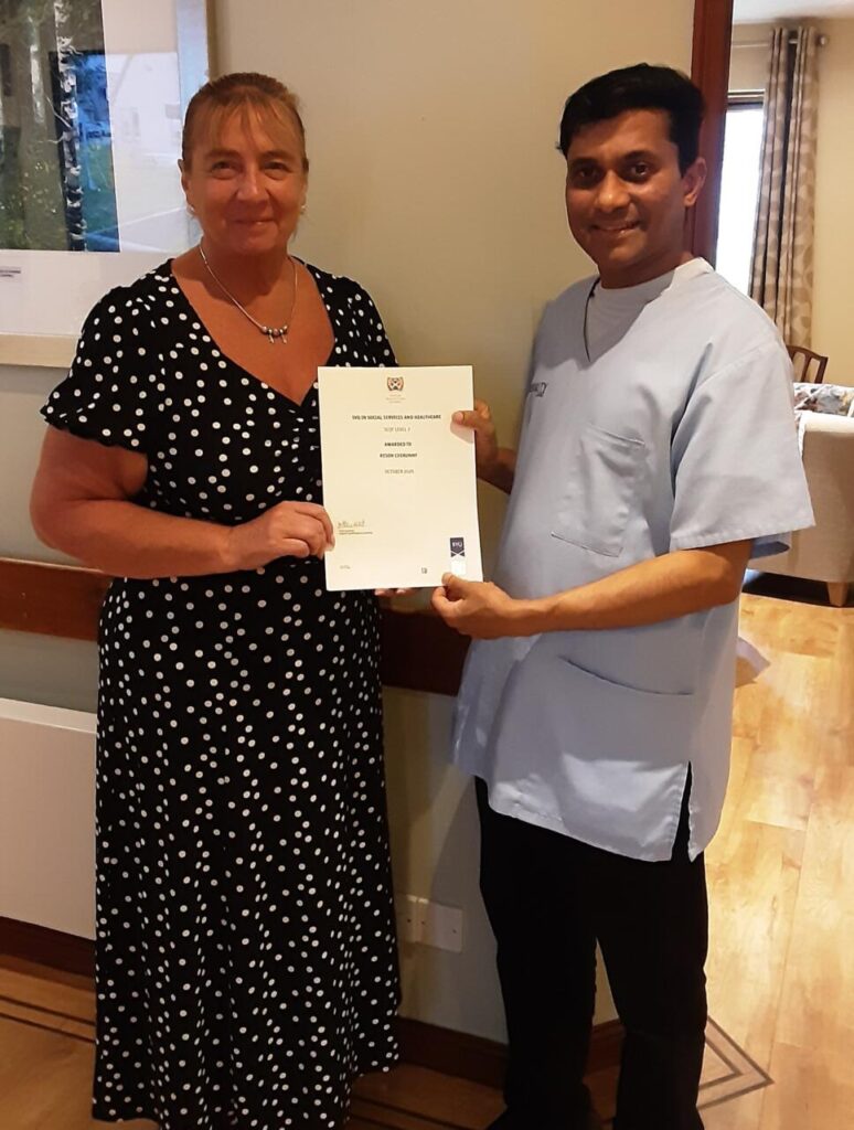 SVQ Level 3 Passed!